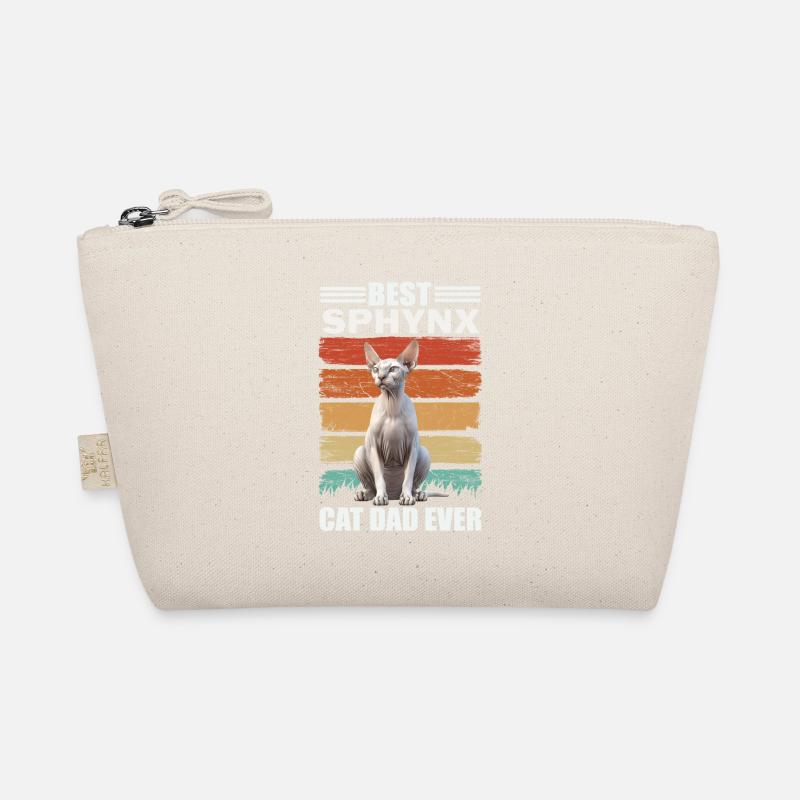 Sphynx Papa Katze Bio-Täschchen