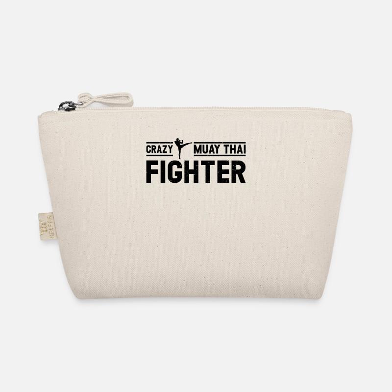 Crazy Muay Thai Fighter - Muay Thai Fighter Bio-Täschchen
