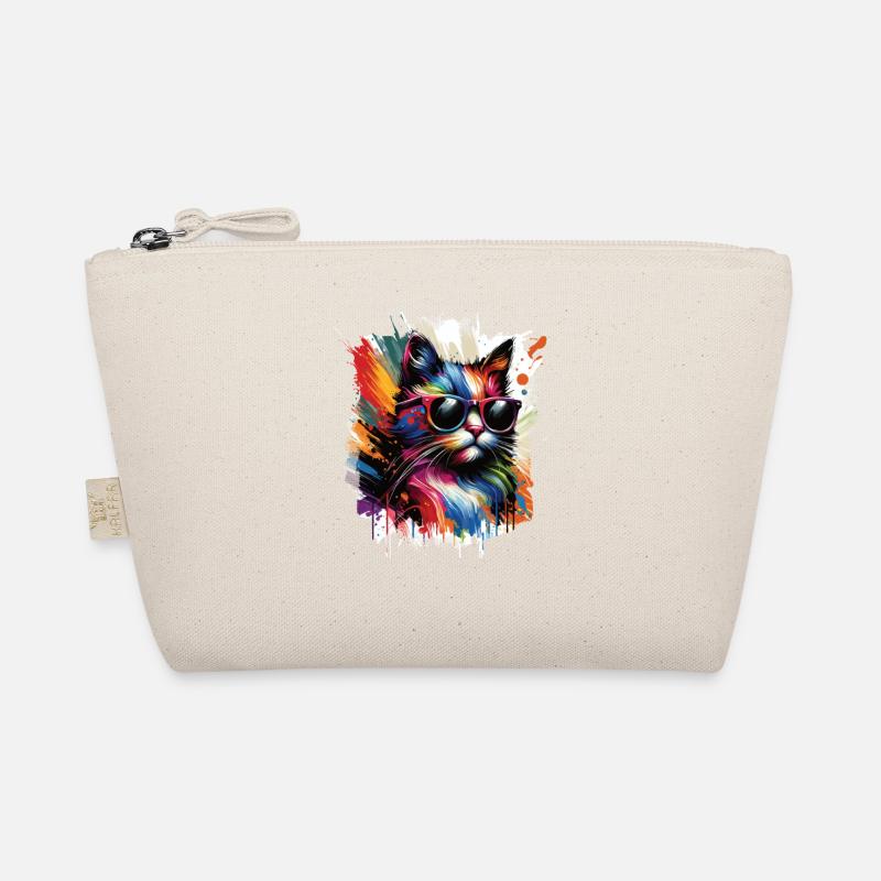 Life is better with cats Organic Pouch