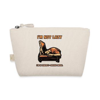 Lazy Programmer Humor Energy Saving Mode Funny - Organic Pouch - nature - Front