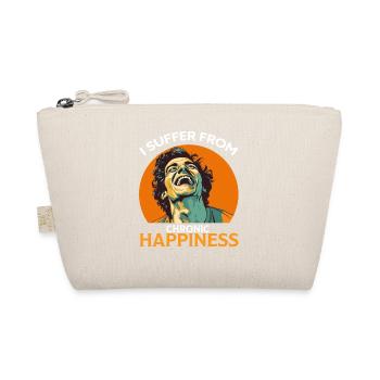 Je souffre de bonheur chronique Homme drôle rire - Trousse biologique - nature - Devant