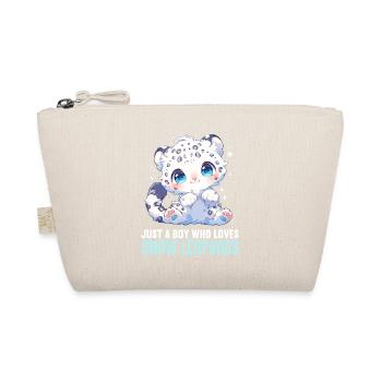 Snow Leopard Schneeleoparden Schneeleopard - Organic Pouch - nature - Front