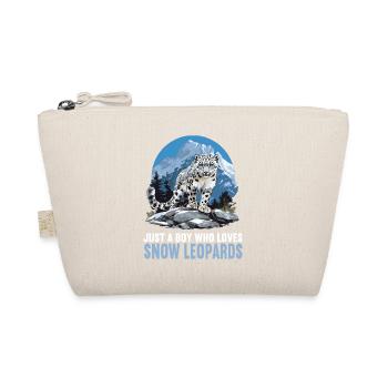 Snow Leopard Schneeleoparden Schneeleopard - Organic Pouch - nature - Front