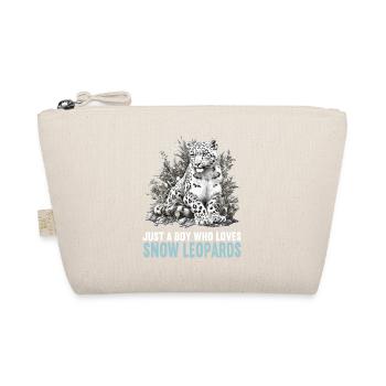 Snow Leopard Schneeleoparden Schneeleopard - Organic Pouch - nature - Front