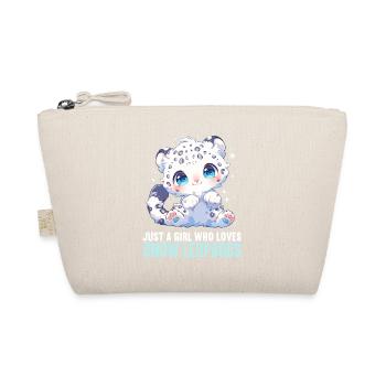 Snow Leopard Schneeleoparden Schneeleopard - Organic Pouch - nature - Front