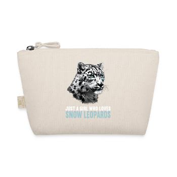 Snow Leopard Schneeleoparden Schneeleopard - Organic Pouch - nature - Front