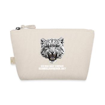 Snow Leopard Schneeleoparden Schneeleopard - Organic Pouch - nature - Front
