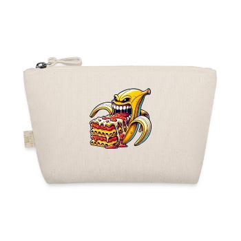 Funny Banana Lasagna Italian - Organic Pouch - nature - Front