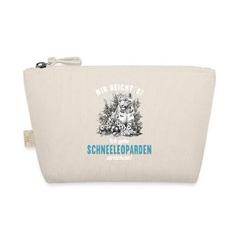 Snow Leopard Schneeleoparden Schneeleopard - Organic Pouch - nature - Front