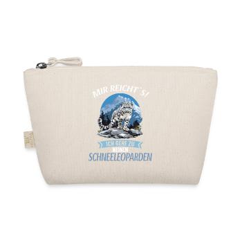 Snow Leopard Schneeleoparden Schneeleopard - Organic Pouch - nature - Front