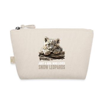 Snow Leopard Schneeleoparden Schneeleopard - Organic Pouch - nature - Front