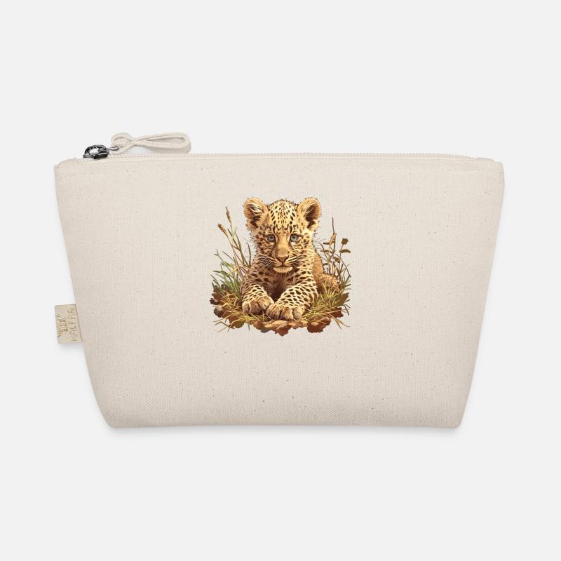 Leoparden Leopard Bio-Täschchen