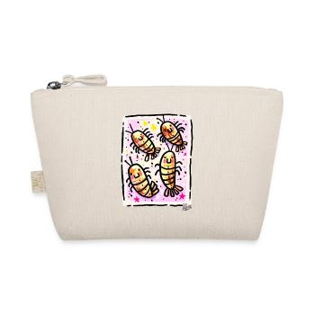 Life in the happy shrimp paradise - Organic Pouch - nature - Front