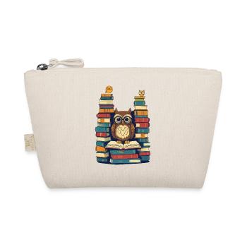 Livres hibou pour hiboux amoureux rat de bibliothèque - Trousse biologique - nature - Devant