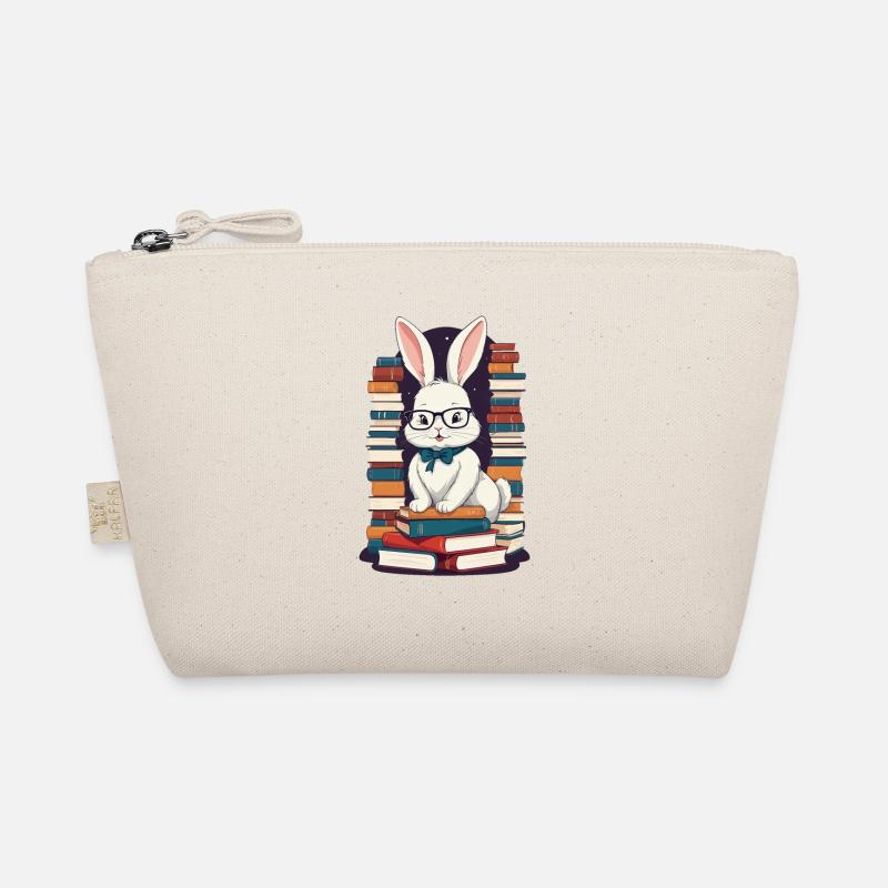 Lapin de lecture Passionné de livres Trousse biologique