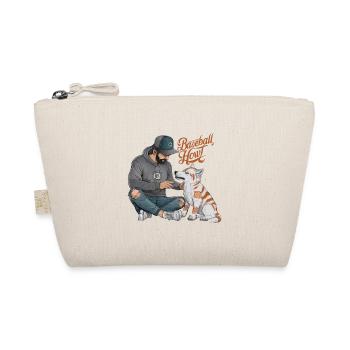 BASEBALL-HEULEN - Bio-Täschchen - Natur - Vorne
