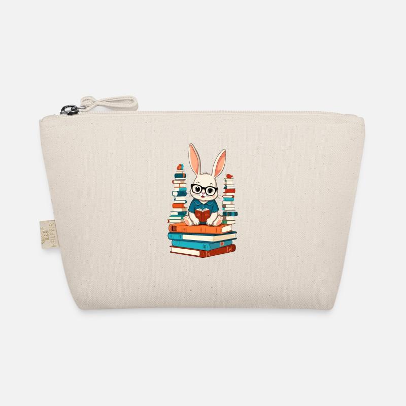 Lapin de lecture Passionné de livres Trousse biologique