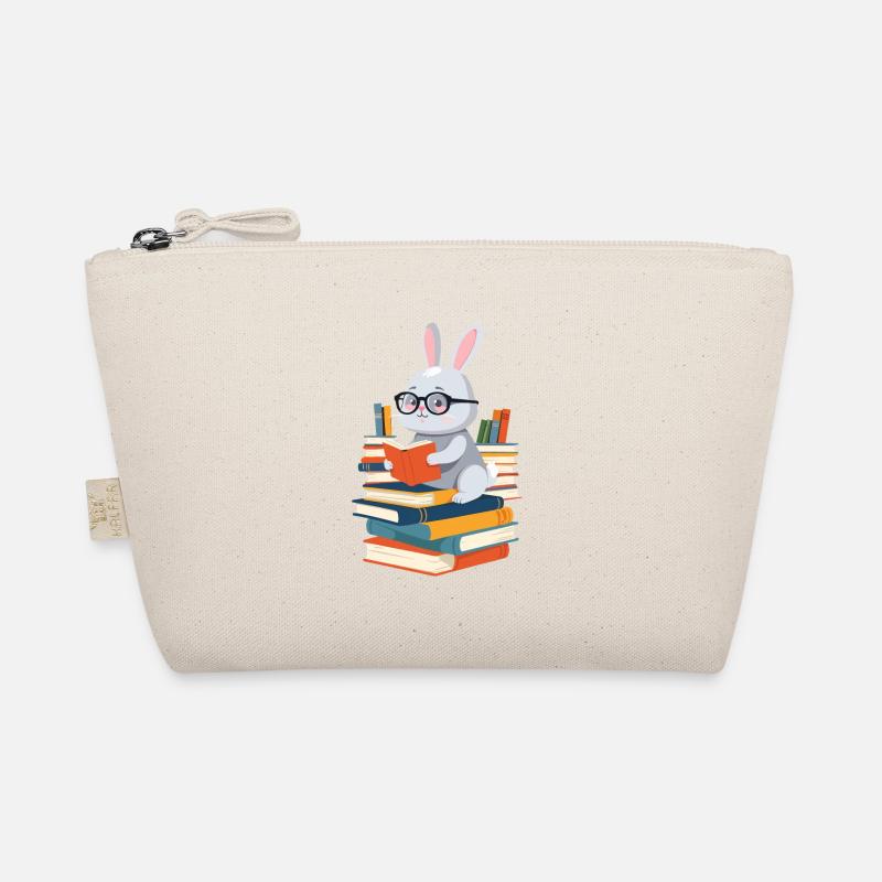 Lapin de lecture Passionné de livres Trousse biologique