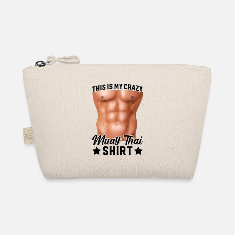This is my crazy Muay Thai shirt Muay Thai Boxing Bio-Täschchen