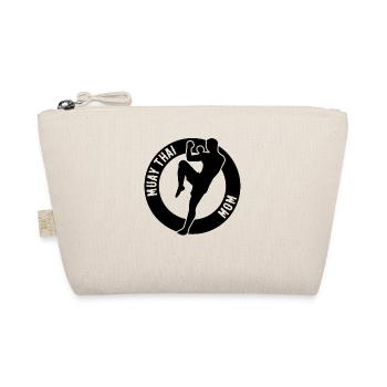 Muay Thai Mom Muay Thai Fighter - Organic Pouch - nature - Front
