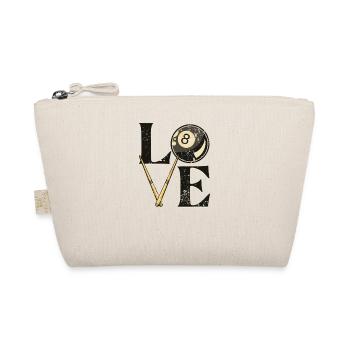 Table de billard « LOVE » Dictons Snooker - Trousse biologique - nature - Devant