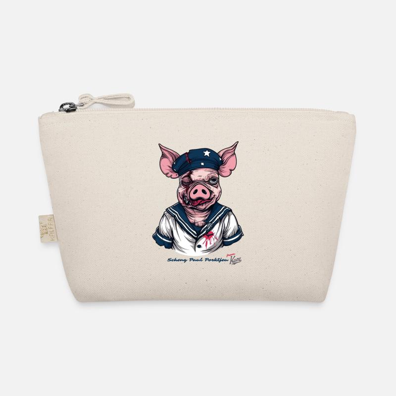 Der Duft eines ramponierten Sau-Seemann-Schweins Bio-Täschchen