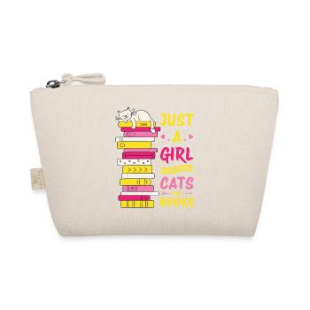 Chats, Amoureux Des Chats, Livres, Lecture, Fille - Trousse biologique - nature - Devant