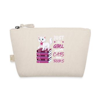 Chats, Amoureux Des Chats, Livres, Lecture, Fille - Trousse biologique - nature - Devant