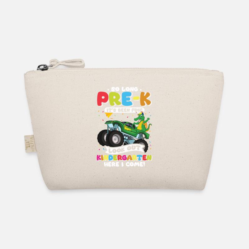 Kindergarten Geschenk Dinosaurier Dino Skateboard Bio-Täschchen