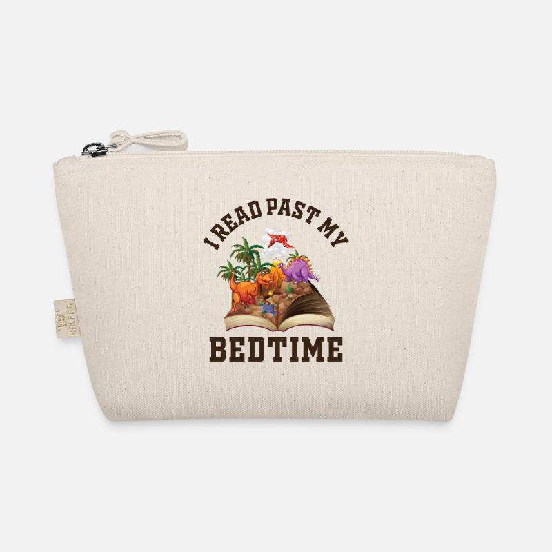 I read after bedtime read dinosaurs Organic Pouch