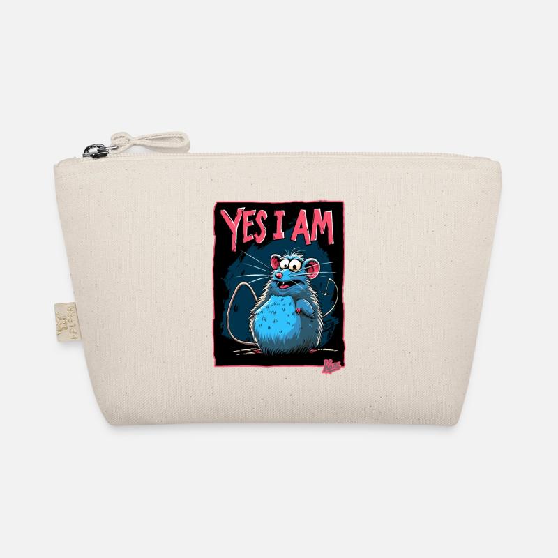 Große Lustige Ratte: Ja, das bin ich! Bio-Täschchen