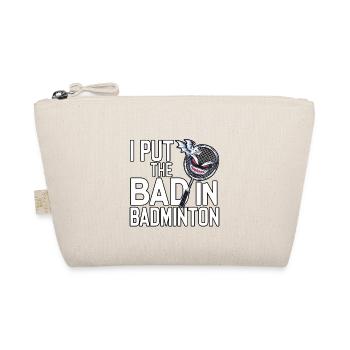 J’ai mis le mal au badminton 12 - Trousse biologique - nature - Devant