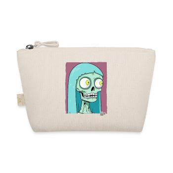 Marriage of the Skull Zombie Bride - Organic Pouch - nature - Front