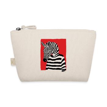 Bande dessinée Art de la bande dessinée d’un zèbre avec pull - Trousse biologique - nature - Devant