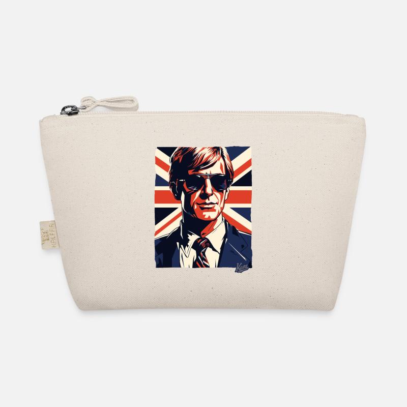 British Flag Type Chad Geezer Great Britain Organic Pouch