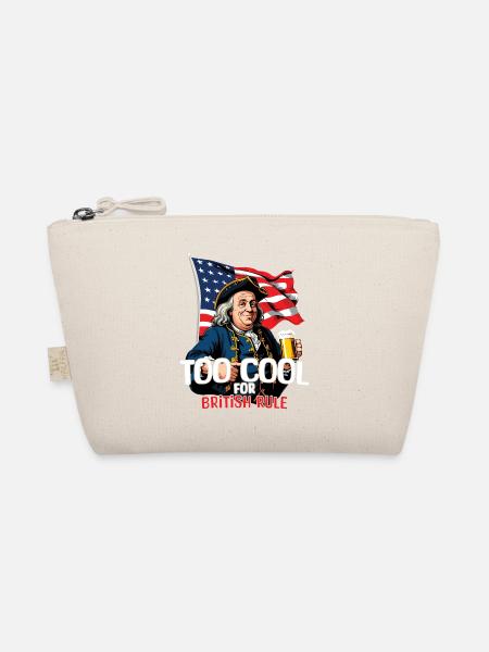 No British rule Celebrate the - Organic Pouch - nature - Front