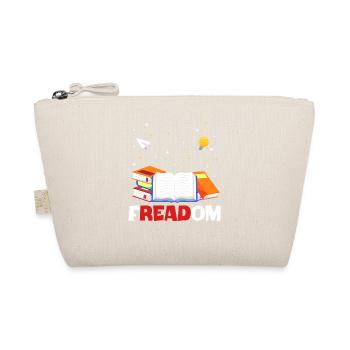 Freadom Anti Ban Book Book Lover Reading Freedom - Bio-Täschchen - Natur - Vorne
