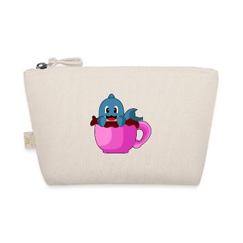 Dolphin Coffee Mug - Organic Pouch - nature - Front
