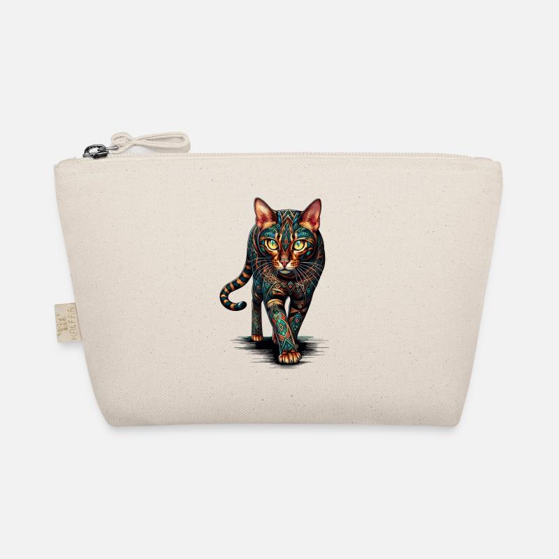 Mandala Art Bengal Chat Trousse biologique