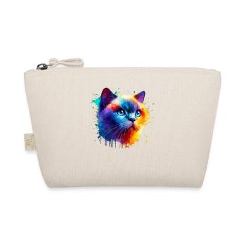 Colorful Splash Art Colorpoint Shorthair - Trousse biologique - nature - Devant