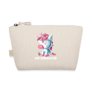 Non! Juste non, licorne - Trousse biologique - nature - Devant