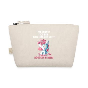 Est-ce que je pense que je suis petit, doux et gentil ? Mauvaise erreur - Trousse biologique - nature - Devant