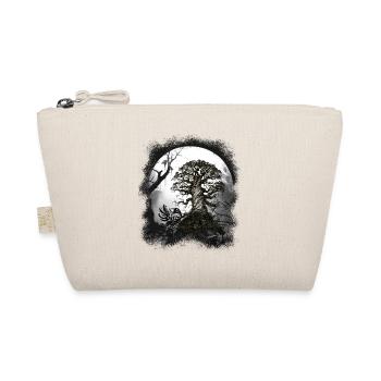 Halloween Crow Raven Forest Forest Creature Occult - Organic Pouch - nature - Front