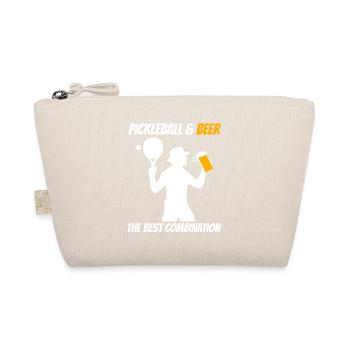 Pickleball & Beer The Best Combination - Organic Pouch - nature - Front