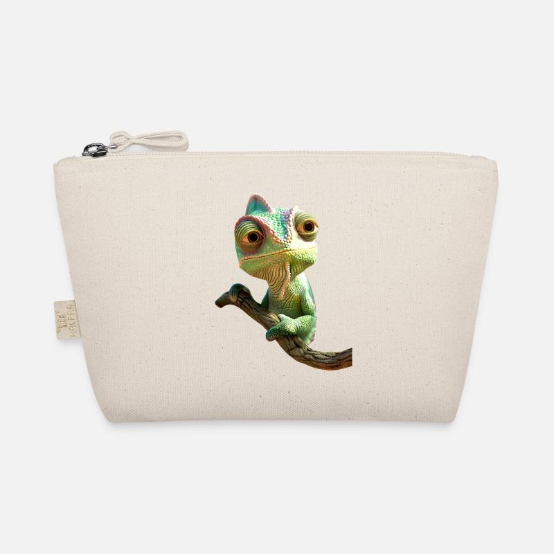 Chameleon, Lizard, Reptile, Iguana, Lizard, Chameleons Organic Pouch