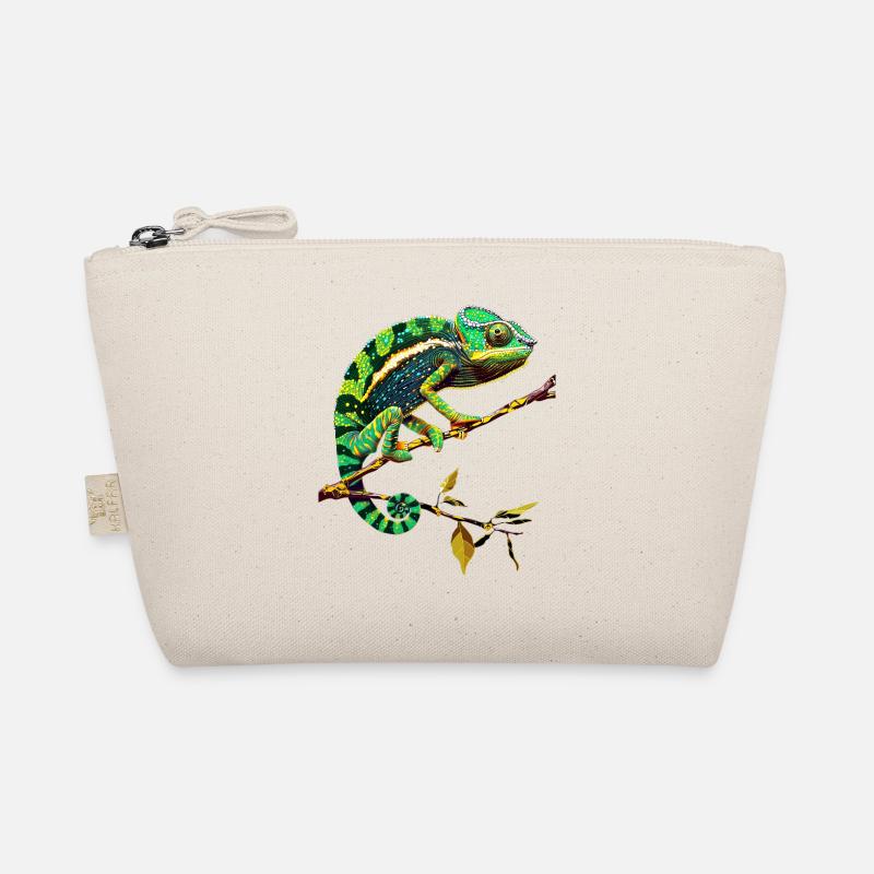 Chameleon, Lizard, Reptile, Iguana, Lizard, Chameleons - Organic Pouch - nature