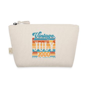 Juli 2000, Juli 2000 Geburtstagsgeschenk. - Bio-Täschchen - Natur - Vorne