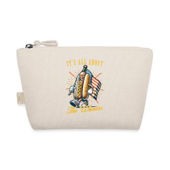 All about Wiener's retro vintage design 4th of July - Organic Pouch - nature - Front