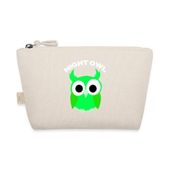 Party Owl Night Long Birds Of Prey Lover Cool Pun - Organic Pouch - nature - Front