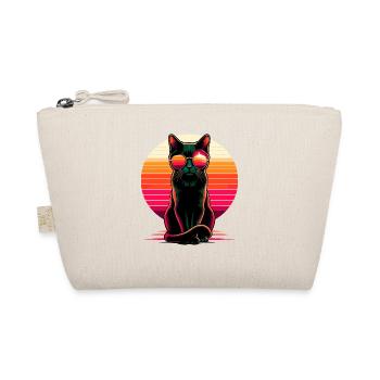 Lunettes de soleil rétro coucher de soleil Bombay Cat - Trousse biologique - nature - Devant